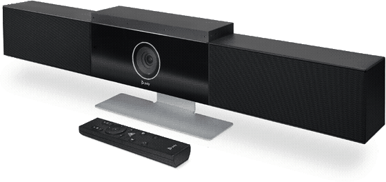 Poly Studio — câmera de videoconferência certificada Teams e Zoom